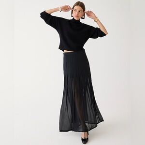 J Crew Ribbed turtleneck sweater in stretch yarn BV348